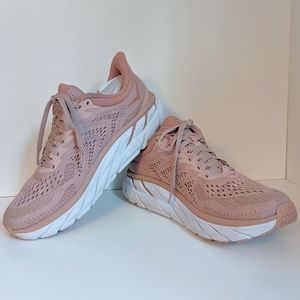 Hoka Clifton 7 size 7.5, blush pink